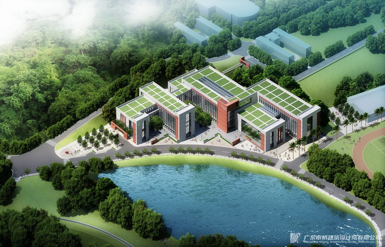 番禺職業(yè)技術(shù)學(xué)院鳥瞰